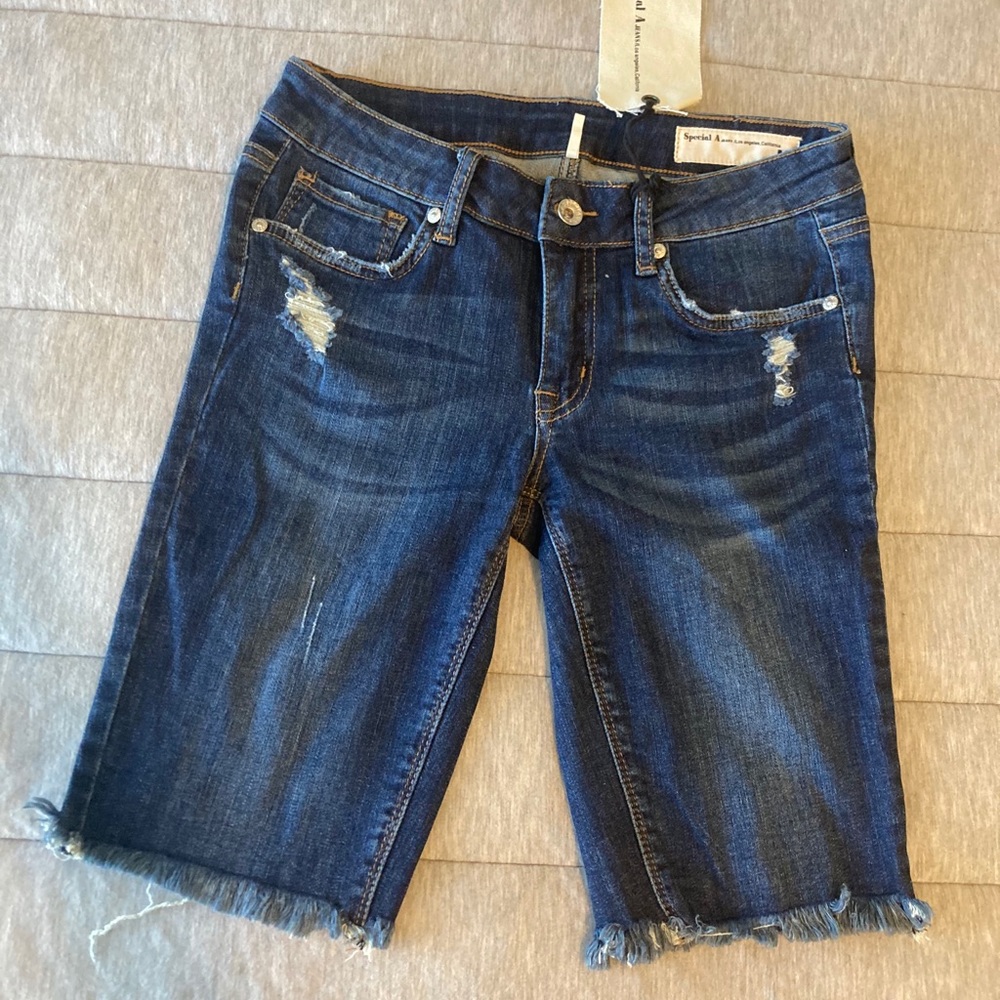 Denim Cut Off Shorts